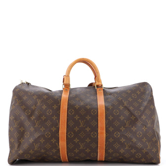 Louis Vuitton Keepall Bag Monogram Canvas 55