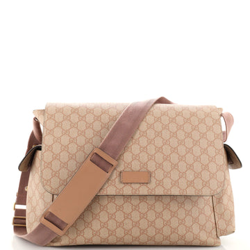 Gucci Diaper Bag GG Coated Canvas