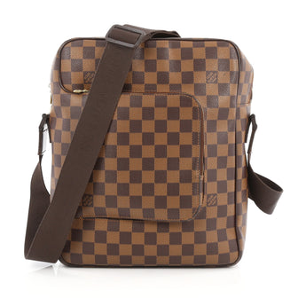 Louis Vuitton Olav Handbag Damier MM Brown 2018106