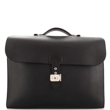 Hermes Sac a Depeches Bag Vache Liegee 41