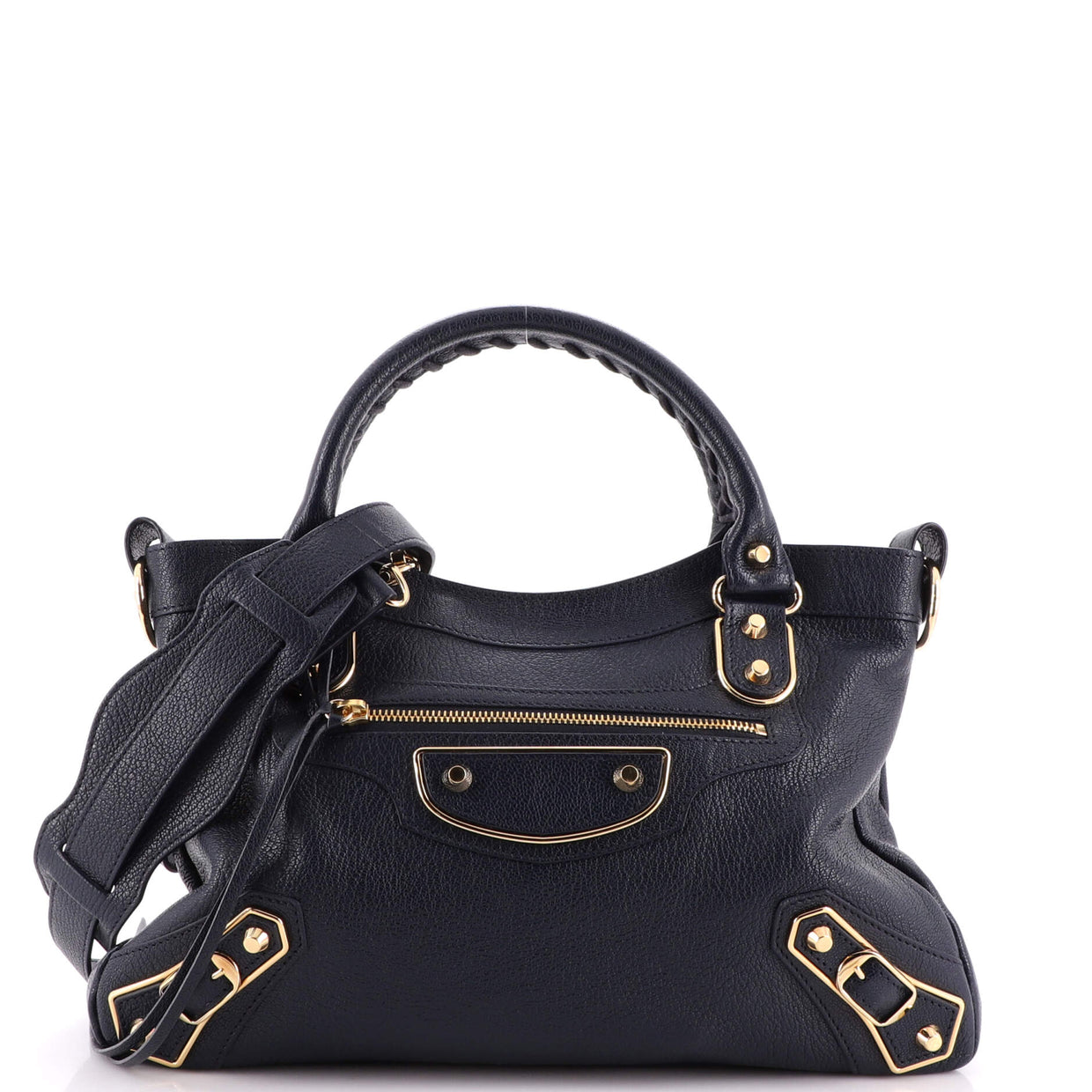 balenciaga town metallic edge