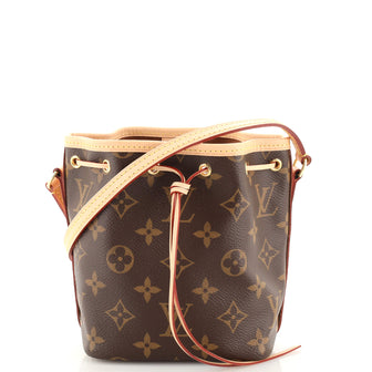 Louis Vuitton Noe Handbag Monogram Canvas Nano