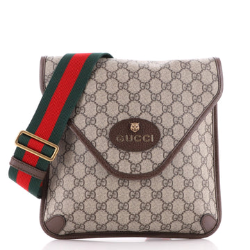 Gucci Neo Vintage Envelope Messenger GG Coated Canvas Medium
