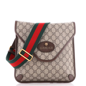 Gucci Neo Vintage Envelope Messenger GG Coated Canvas Medium
