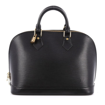 Louis Vuitton Vintage Alma Handbag Epi Leather PM Black 2019002