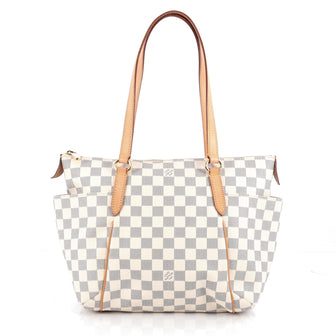 Louis Vuitton Totally Handbag Damier PM White 2019003