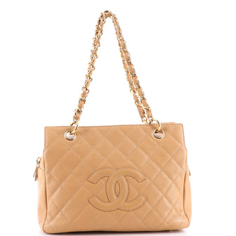 Chanel Petite Timeless Tote Quilted Caviar