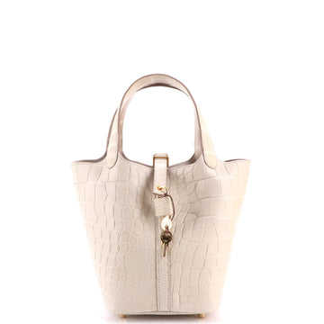 Hermes Picotin Lock Bag Matte Alligator PM