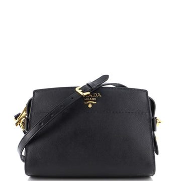 Prada Bibliotheque Crossbody Saffiano Leather
