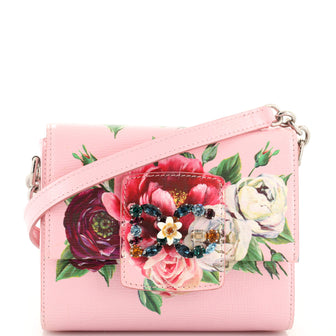 Dolce & Gabbana Millennials Shoulder Bag Printed Leather Mini