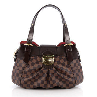 Louis Vuitton Sistina Handbag Damier PM Brown 2019508
