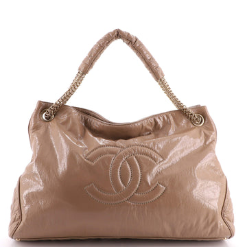 Chanel Rodeo Drive Accordion Hobo Patent Vinyl Large