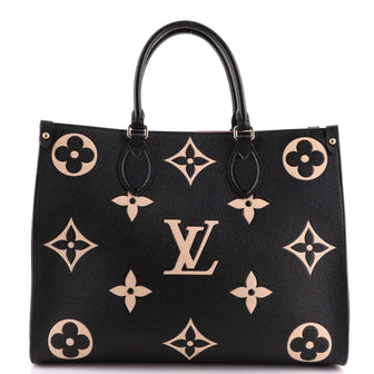 Louis Vuitton OnTheGo Tote Bicolor Monogram Empreinte Giant MM