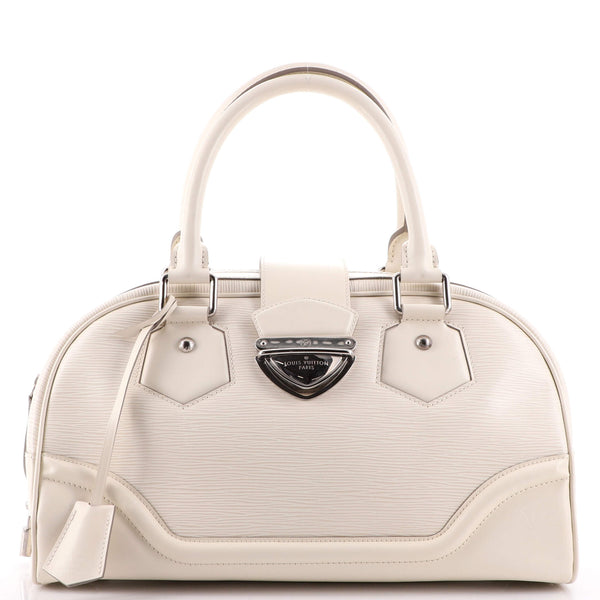 Louis Vuitton Epi Leather Bowling Montaigne GM Satchel, Louis Vuitton  Handbags