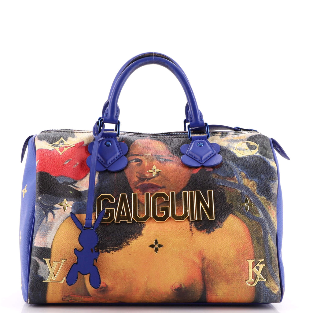 Louis Vuitton - Speedy 30 - Jeff Koons x Gauguin - Pre Loved