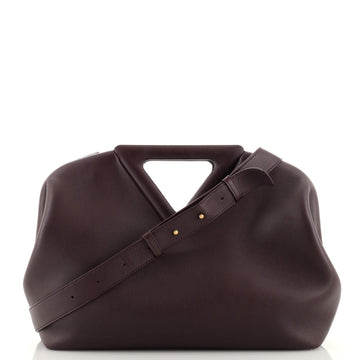 Bottega Veneta Point Shoulder Bag Leather Medium