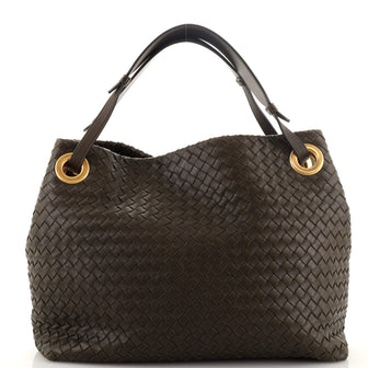 Bottega Veneta Bella Tote Intrecciato Nappa Medium
