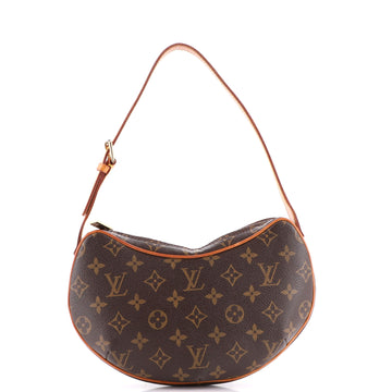 Louis Vuitton Croissant Handbag Monogram Canvas PM