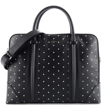 Givenchy Lucrezia Briefcase Printed Leather Medium