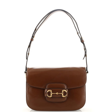Gucci Horsebit 1955 Shoulder Bag Leather Small