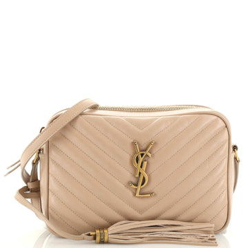 Saint Laurent Lou Camera Bag Matelasse Chevron Leather Small