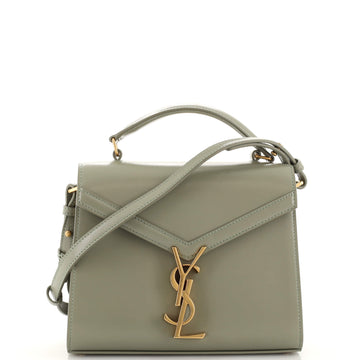 Saint Laurent Cassandra Top Handle Bag Leather Mini