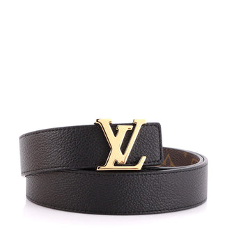 Louis Vuitton Thin Black Belt Louis Vuitton