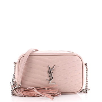 Saint Laurent Lou Camera Bag Matelasse Chevron Leather Mini