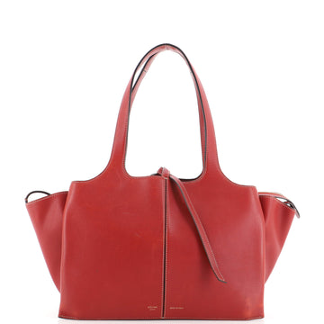 Celine Tri-Fold Shoulder Bag Smooth Calfskin Small