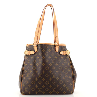 Louis Vuitton Batignolles Handbag Monogram Canvas Vertical