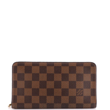 Louis Vuitton Porte-Monnaie Zippy Wallet Damier