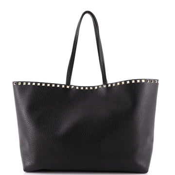 Valentino Garavani Rockstud Shopping Tote Leather Medium