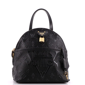 Louis Vuitton Moon Backpack Embossed Monogram Midnight Canvas