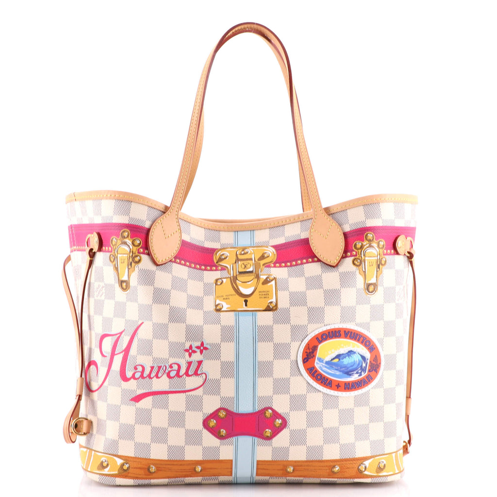 Louis Vuitton Neverfull NM Tote Limited Edition Damier Summer