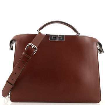 Fendi Peekaboo ISeeU Briefcase Leather Medium