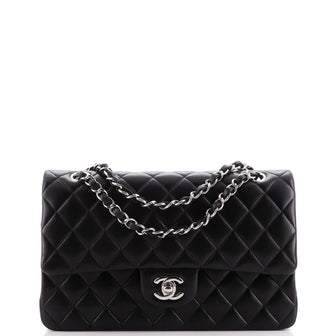 Chanel Classic Double Flap Bag Quilted Lambskin Medium