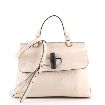 Gucci Bamboo Daily Top Handle Bag Leather Small