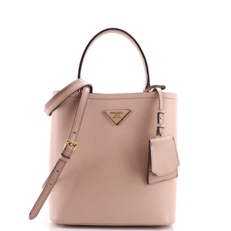 Prada Panier Bucket Bag Saffiano Leather Medium