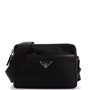 Prada Front Pocket Messenger Bag Tessuto Small