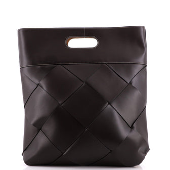Bottega Veneta Slip Tote Maxi Intrecciato Leather Medium