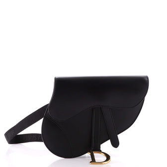 Christian Dior Saddle Belt Bag Leather