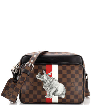 Louis Vuitton Nil Messenger Bag Limited Edition Chapman Savane Damier PM