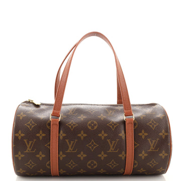 Louis Vuitton Papillon Handbag Monogram Canvas 30