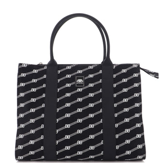 Balenciaga Trade East-West Tote Printed Canvas Large