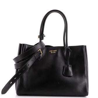 Prada Soft Bibliotheque Tote City Calfskin Medium