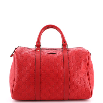 Gucci Joy Boston Bag (Outlet) Guccissima Leather Medium