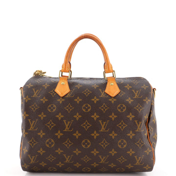 Louis Vuitton Speedy Bandouliere Bag Monogram Canvas 30