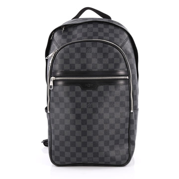 Louis Vuitton Michael NM Backpack Damier Graphite Black 2023801