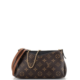 Louis Vuitton Pallas Clutch Monogram Canvas
