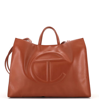 Telfar Shopping Tote Faux Leather Large